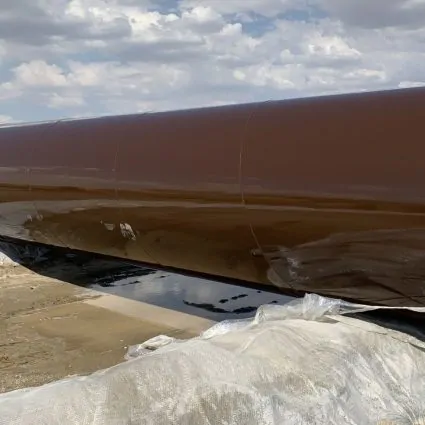 Image of Seal for Life's Powercrete and J-R60 product used on a pipeline